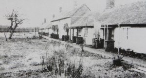 Alvechurch Lewkner Almhouses Rear Pre-Demolition c1970